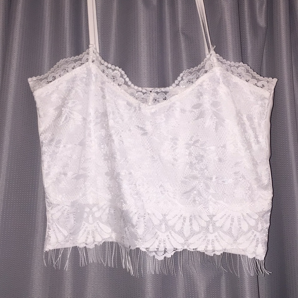 Delicate lace top